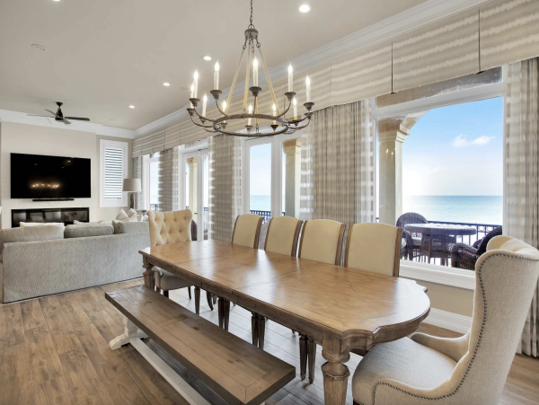 Destin Beachfront Vacation Rental - Luxury Gulf Front Home with Pool & Theatre